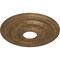 Ekena Millwork Galway Ceiling Medallion (Fits Canopies up to 3 1/4"), 15 3/4"OD x 3 1/4"ID x 1"P, Rubbed Bronze CM15GARZS - alternate 4